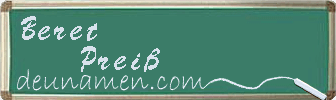 Beret Preiß Visitenkarte